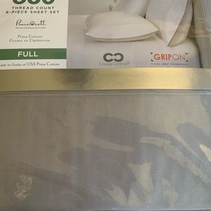 Kirkland Signature 100% Cotton 680 Thread Count Sheet Set, Gray, Full Size
